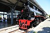 An active steam loco in Ambarawa railway museum