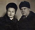 Kiselev wife moscow 1954.jpg