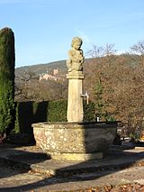 Funerary monuments and fountains