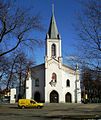Polski: Kościół św. Barbary w dzielnicy Sielec