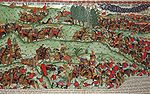 『クリコヴォの戦い』I.G.ブリノフによる大サイズの手描きルボーク。