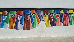 Mural in Asilah.