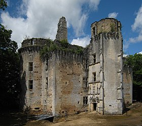 A Château de l'Herm cikk illusztráló képe