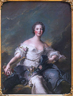 La Marquise de Baglion en Flore, Jean Marc Nattier, Alte Pinakothek Munich