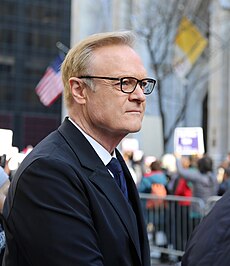 Lawrence O'Donnell at the NYC Women's March on 5th Ave. Jan 21st, 2017.jpg