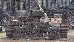 Le « temple de la montagne »Site de Vat_Phou Champassak, Laos