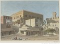 Le Caire, vue extérieure du Divan de Joseph, Charles-Louis Balzac, c. 1798-18069