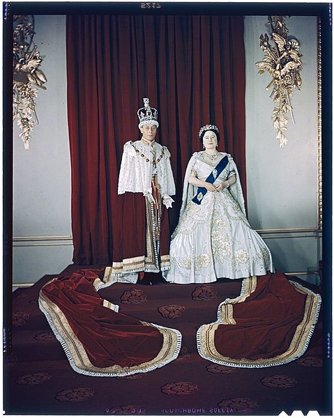 File:Le roi George VI et la reine Élisabeth à la séance d’ouverture du Parlement, Ottawa (Ontario).jpg