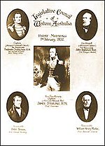 Thumbnail for Members of the Western Australian Legislative Council, 1832–1870