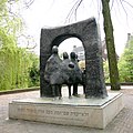 "Levenspoort" (Arch of Life) by Yetty Elzar. In remembrance of the 71 Jewish citizens of Wageningen and surroundings, deported and murdered during the years 1940-1945. April 2011.
