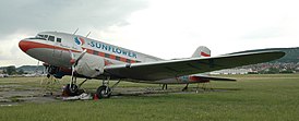 Avión estrellado Li-2