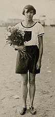 Lina Radke wurde die erste Olympiasiegerin auf einer Mittelstrecke