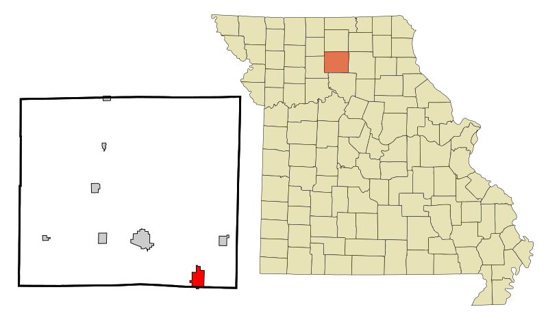 File:Linn County Missouri Incorporated and Unincorporated areas Marceline Highlighted.svg