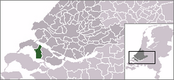 Location of Dirksland