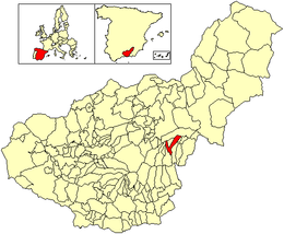 La Calahorra - Localizazion