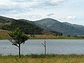 Der Toll Creagach von nordöstlich liegenden Loch Carrie im Glen Cannich aus gesehen