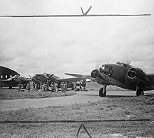 Lockheed Hudson Mark VI of No. 194 Squadron RAF at RAF Station Palam