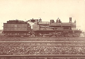 Locomotiva 62 em 1900.