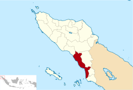 Kaart van Aceh Selatan