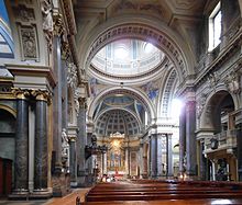 L'intérieur de l'Oratoire de Londres.