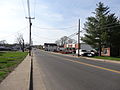 Looking northwest along the road from 12821 Fitzwater Drive, Nokesville, Virginia 20181.