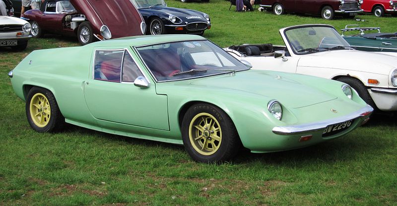 File:Lotus Europa manufactured 1968 with 1470cc engine from the Renault 16.jpg