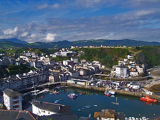 Luarca Parish in Asturias, Spain