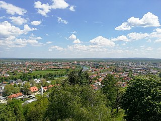 Karlovac City in Karlovac County, Croatia