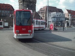 Typ N8 am Hauptbahnhof