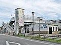 藤川駅駅舎 (豊橋方面)