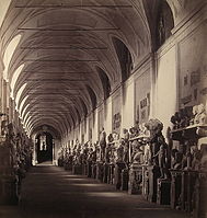 Robert Turnbull Macpherson: Il Museo Chiaramonti, Vatikánské muzeum, Řím, před 1872