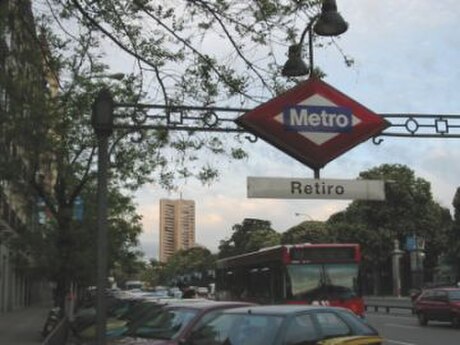 Retiro (metropolitana di Madrid)