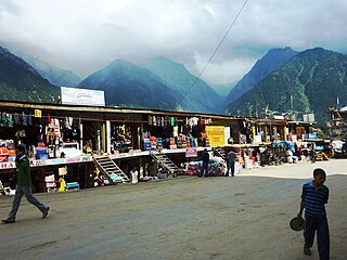 Reckong Peo Place in Himachal Pradesh, India