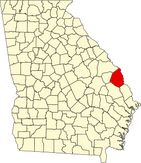 National Register of Historic Places listings in Screven County, Georgia