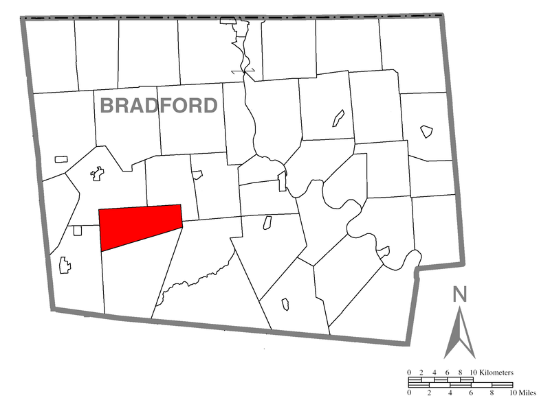 File:Map of Granville Township, Bradford County, Pennsylvania Highlighted.png