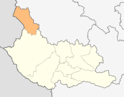 Map of Treklyano municipality (Kyustendil Province).png