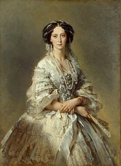 De vrouw van Alexander II, Marie Alexandrovna - prinses Marie van Hessen-Darmstadt, jongste dochter van Lodewijk II van Hessen-Darmstadt.