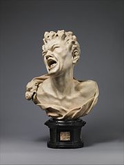 Permoser's bust of Marsyas (1680-1685). (Source: Wikimedia)