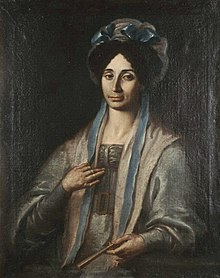 Elizabeth Moutzan-Martinegkou portrait by Nikolaos Kantounis