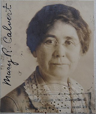 <span class="mw-page-title-main">Mary R. Calvert</span> American astronomer (1884–1974)