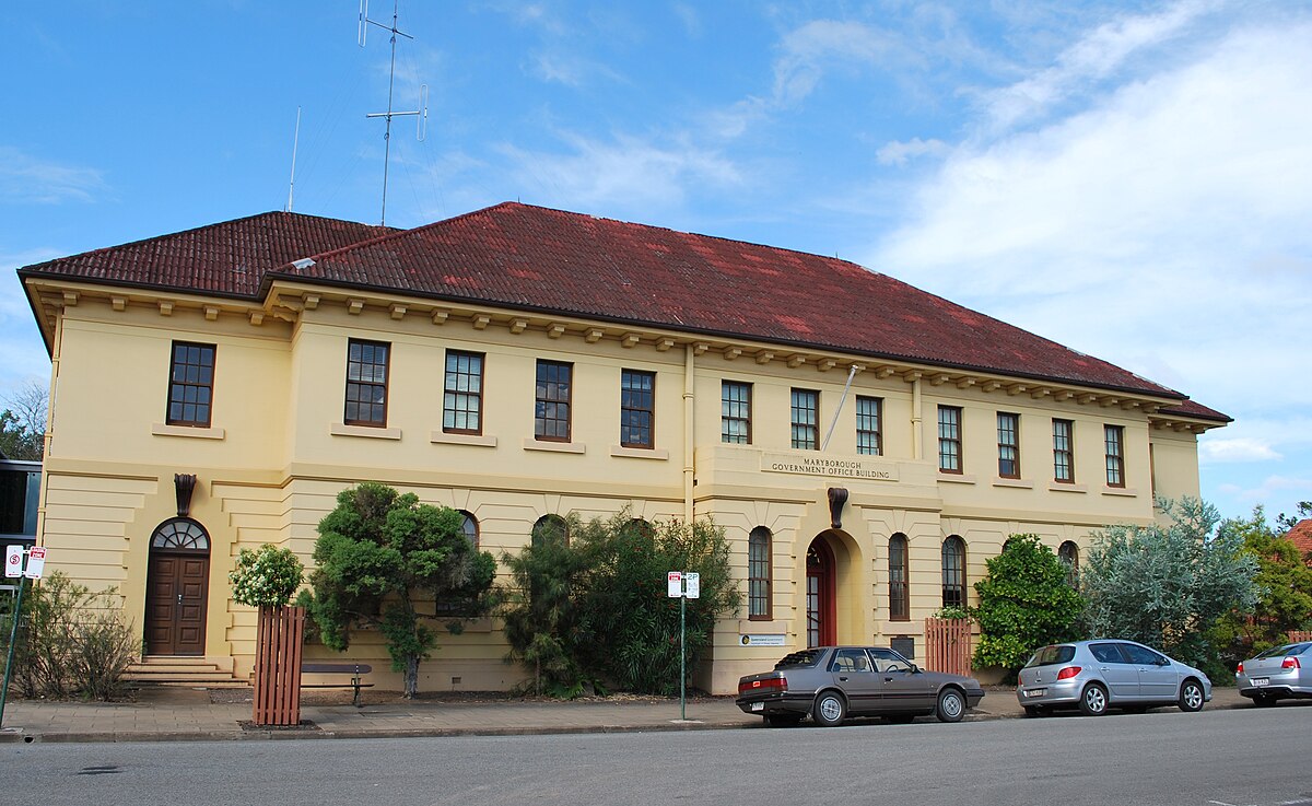 Government office. Мэриборо. Maryborough Patrol Office Hervey Bay.