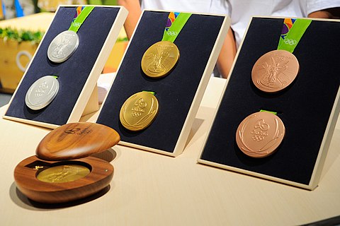 The most medals