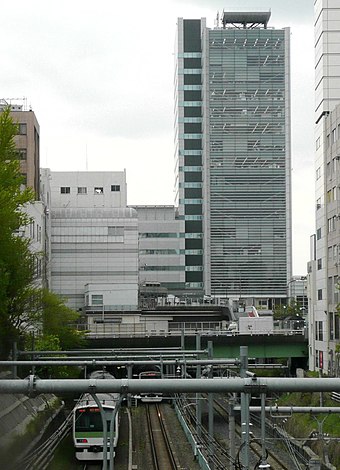 New Japan Pro-Wrestling, headquartered in the tower seen here, has received this award 16 times.