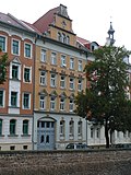 Apartment building in closed development