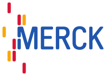 Seventh and former logo of Merck KGaA used from 1 October 2001 until 13 October 2015. This form was used internationally; in U.S. and Canada its design was similar but reading "EMD" instead of "Merck". Merck-Logo.svg