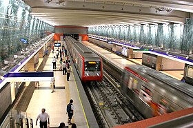Havainnollinen kuva Santiago Metro -artikkelista