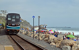 <span class="mw-page-title-main">San Clemente Pier station</span> Passenger train station in San Clemente, California, United States