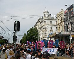 JOY 94.9 float at Midsumma Pride March on Fitzroy Street, St Kilda Midsumma.jpg