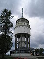 Selim A. Lindqvistin suunnittelema nykyään näkötornina toimiva Naisvuoren vesitorni Mikkelissä. Torni on poistettu vesitornikäytöstä vuonna 1953.