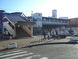 Minami-Rinkan East Station Exit.JPG